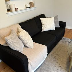 Raymor Flanigan Black Sofa - Used