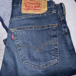 Mens Levis 501 Shrink To Fit Jeans
