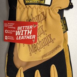 Mechanix Wear Durahide FastFit leather work gloves