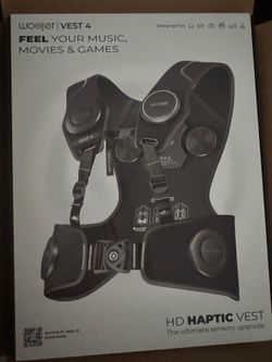 Woojer Vest 4 Gaming Vest (PS5/XBOX/NINTENDO/OCULUS)