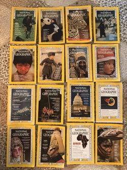 Collectors National Geographic Magazines 