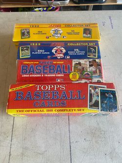 Factory Sealed Baseball Cards