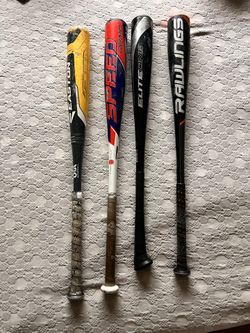 Baseball Bats 29 and 28