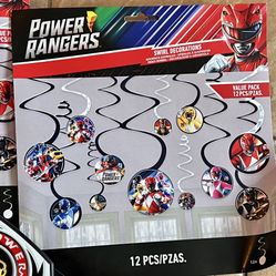 Power Rangers Party Decorations