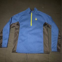 Spyder Pullover Sweater. Blue Size Medium in Like New Condition  *Also have Red one like it