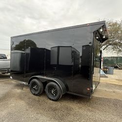 Trailer Enclosed 7 X 14’ Extra Feet High Polycore 08