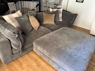 Living Spaces Lounger Sofa