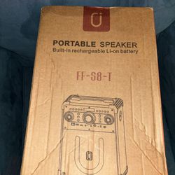 Portable speaker