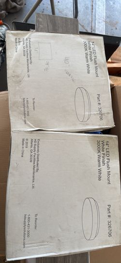 Light Fixtures $10 Each NEW
