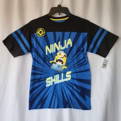 NEW MINIONS Despicable Me T-Shirt, Kids 10/12