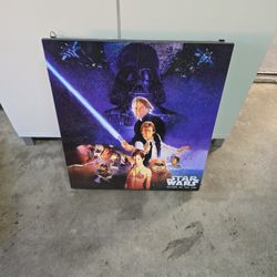 Star Wars Dart Board Cabinet