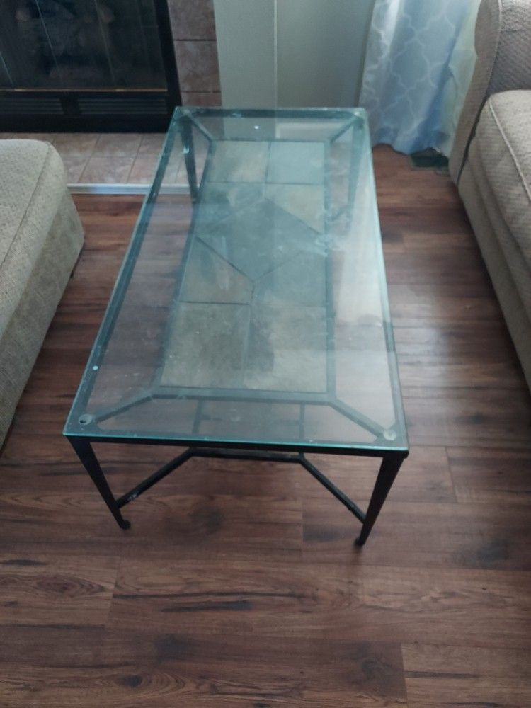 Coffee Table And End Tables 