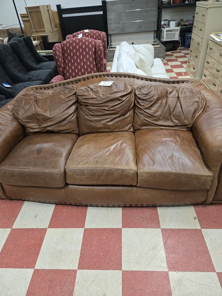 Leather Sofa