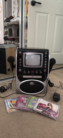 Karaoke machine with dvds
