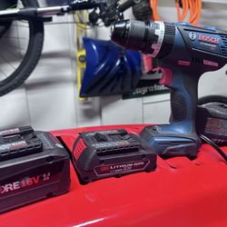 Bosch Drill With 2 Batteries