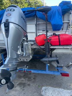 60 hp pontoon boat