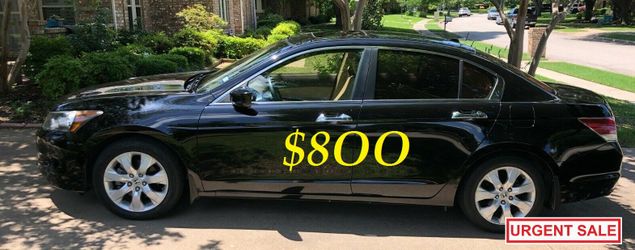 🟢💲8OO I'm selling urgent! 2OO9 Honda Accord Runs and drives great. Clean title in hand! Mechanically perfect! very strong V6🟢.