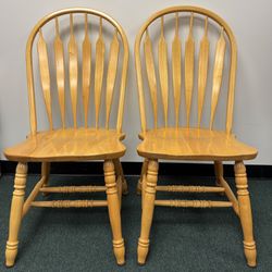 Sale!Country Americana Style Dining Chair Set of 2 Arrow Windsor Style