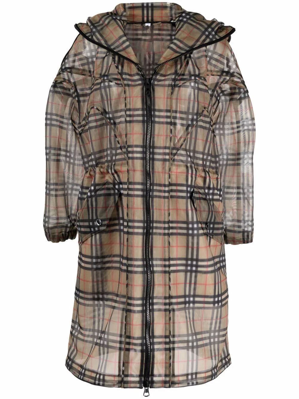 Burberry Mesh Trench