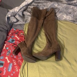 Brown Leather Boots
