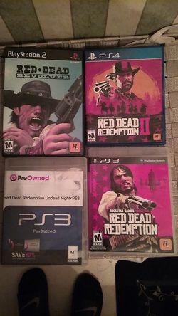 Red DeaD action for PS2 3 In 4 no kids no 1 by 1