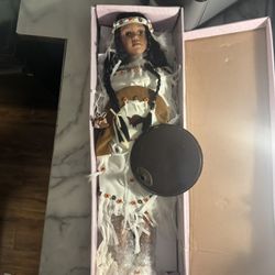 Native Porcelain Doll