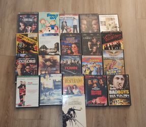 Dvds and blu rays 43 total