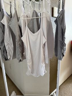 Oh! Mamma Maternity Basic Cami with Side Ruching