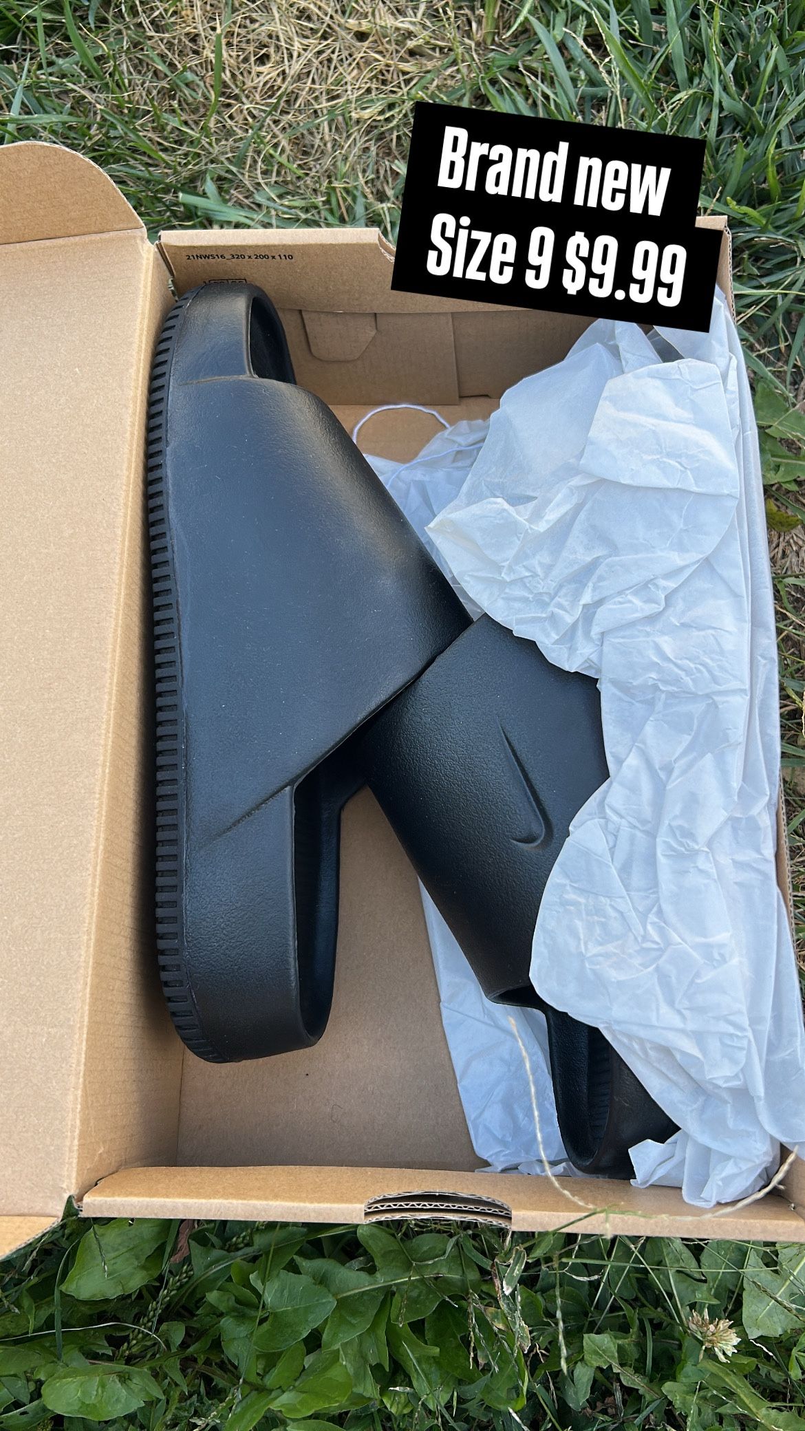 Nike Slides New Size 9 