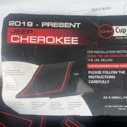 Jeep Cherokee 2019-2026 Cup Holder Hero