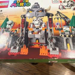 Super Mario Bros Lego Castle Bowser