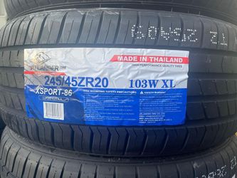 245 45 20 Brand New Set Of Tires