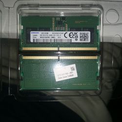 16 GB Ram, 8+8GB SODIMM DDR5 5600