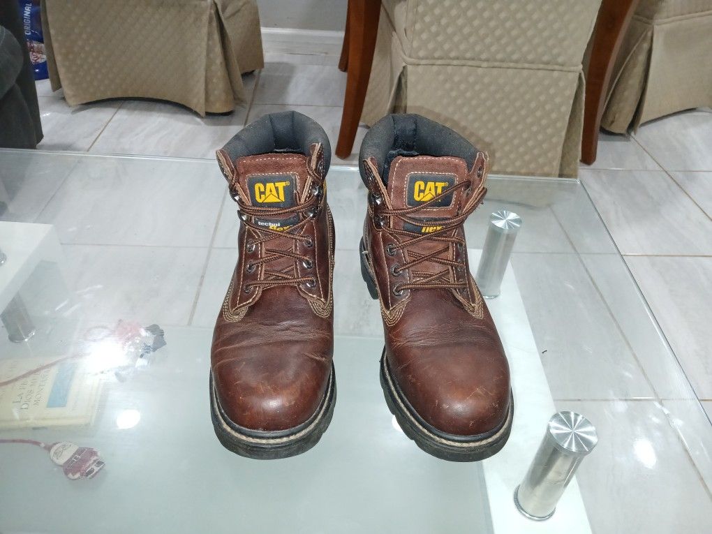 Caterpillar Work Boots Leather