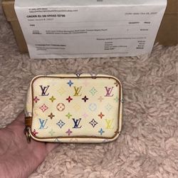 Louis Vuitton Multicolor Monogram Pouch 
