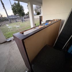 Twin Wood Bed Fram Need Gone ASAP 