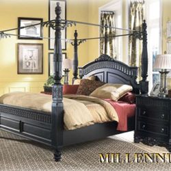 Ashley furniture britannia rose King Size Bedroom Set 