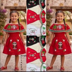 Girls Mexican Dresses - Variedad de Vestidos Para Niñas