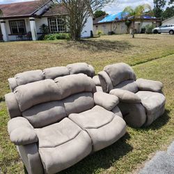 Free Curb Alert. Couch Loveseat Recliner