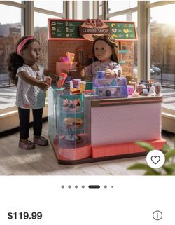 Our Generation Coffee Shop Playset ( Brand New, Never Used ) For $52