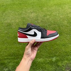 Jordan 1 Low - Bred Toe