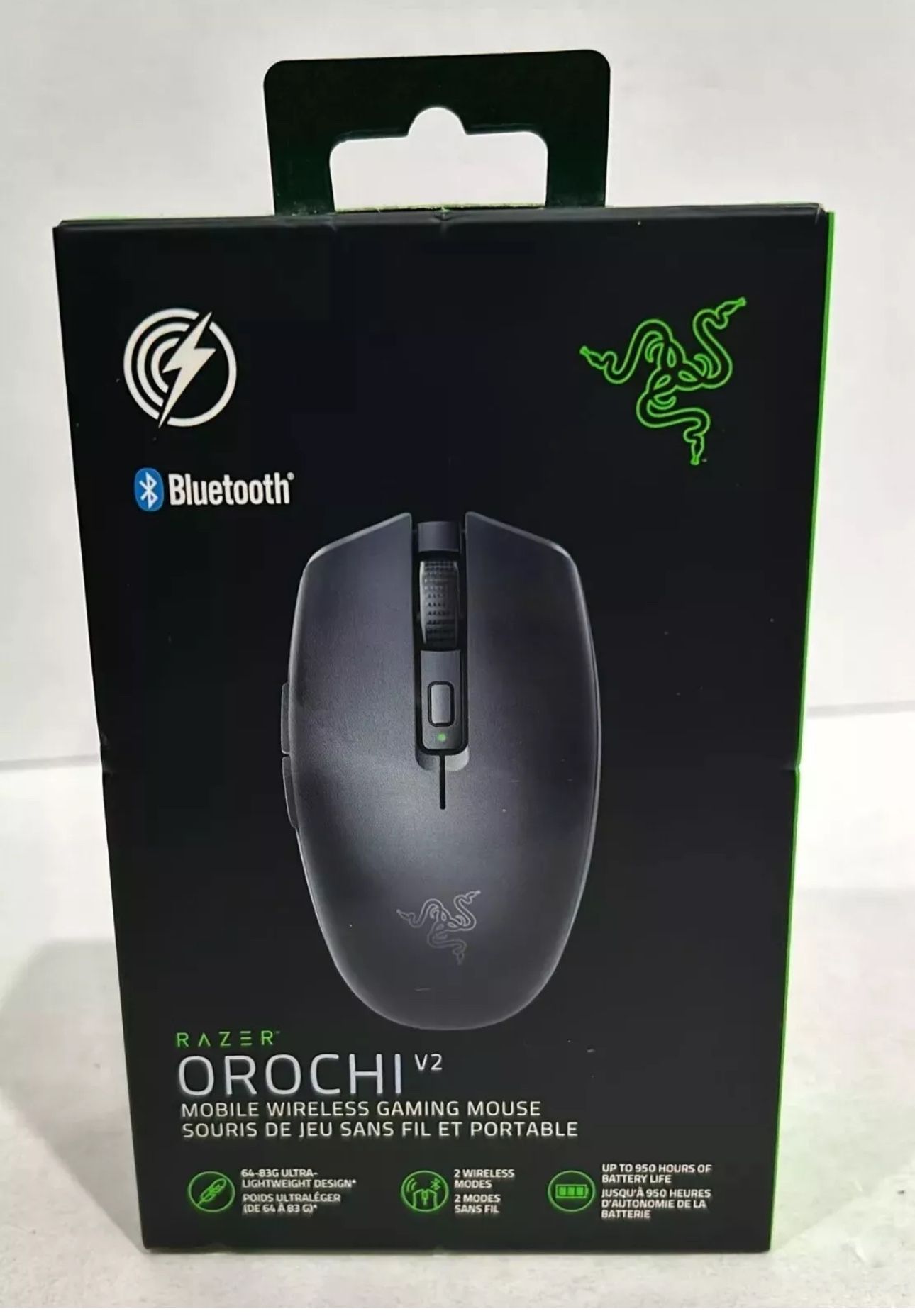 Razer Orochi V2 Wireless Gaming Mouse - Black (A3) NEW SEALED