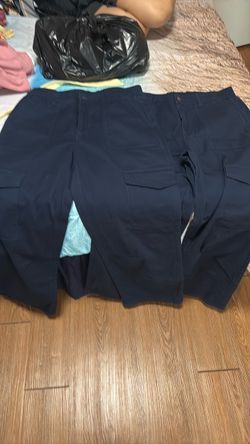 Navy Blue Cargo Pants size Large