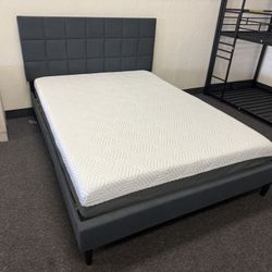 Full Bed And Gel Mattress 