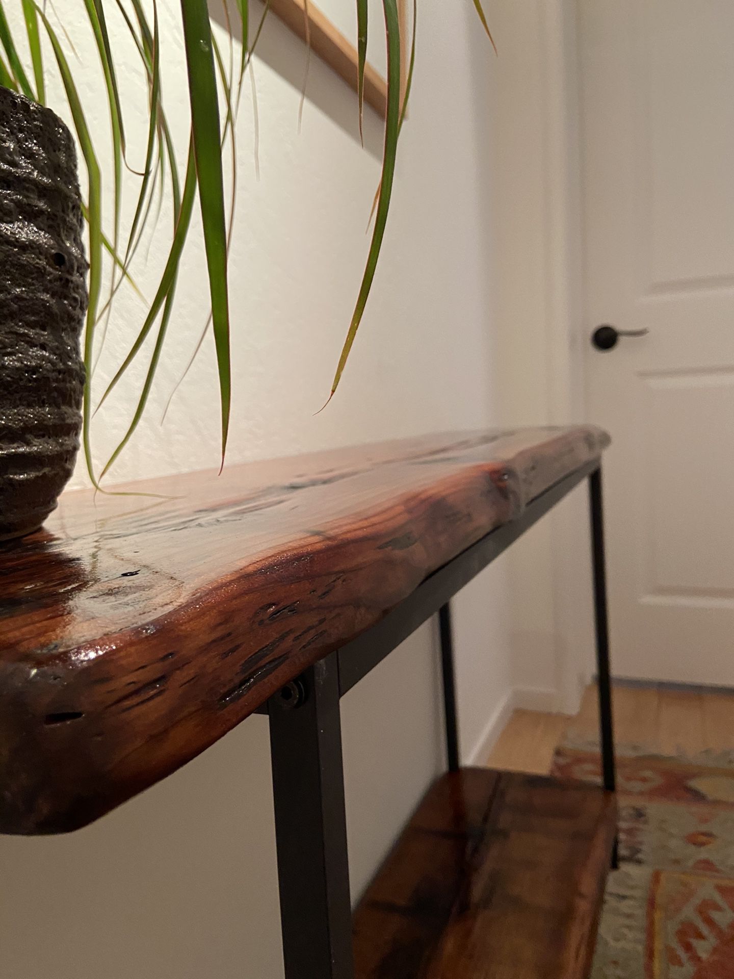 Dual Level Console Table