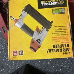 2 In 1 Air Nailer & Stapler