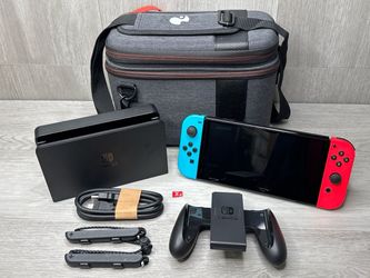 Nintendo Switch OLED 64GB Console Bundle (A1D031894)