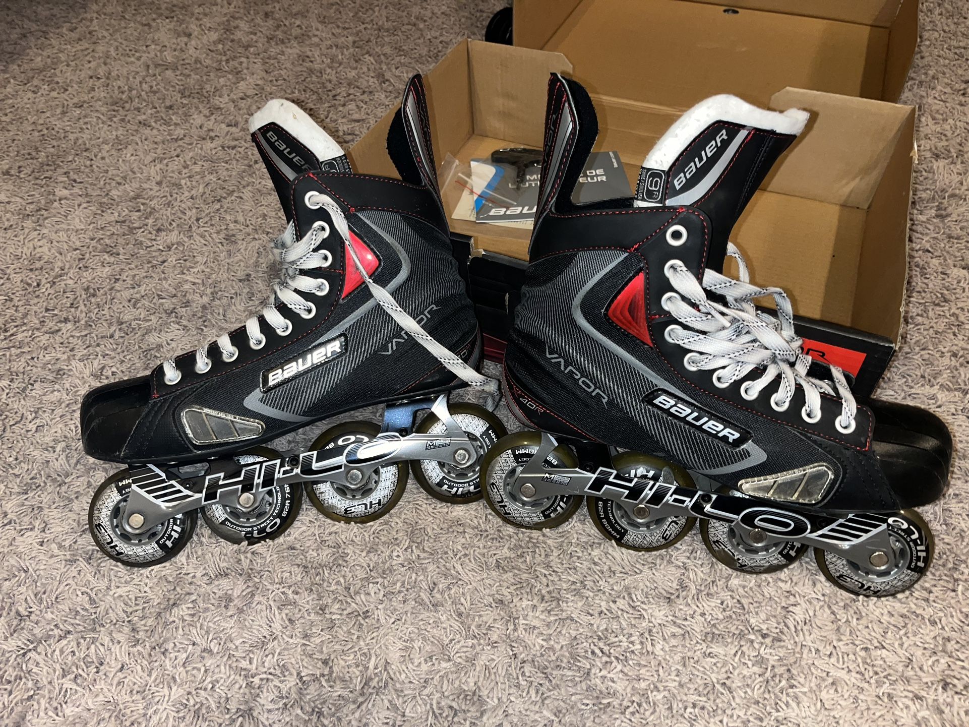 Bauer Vapor X40r In-line Hockey Roller Blades Skates