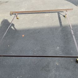 Bed FRAME 60”w  On Wheels 15101