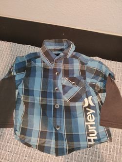 Size 12 month Hurley Shirt